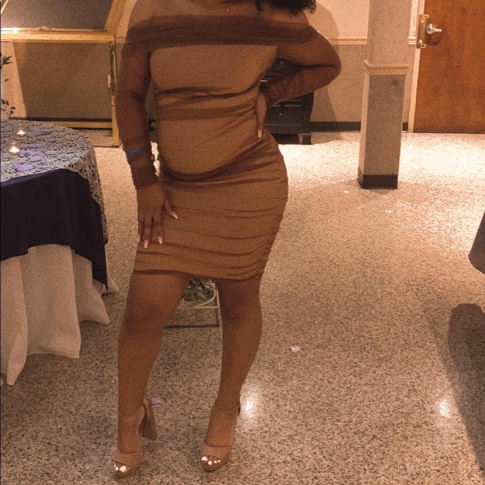 Brown Dress